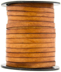 5.0mm X 1.0mm Flat Leather Cord