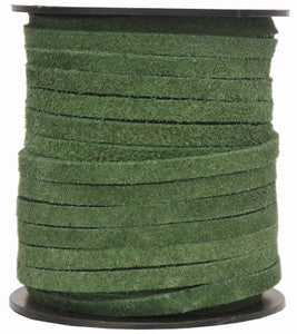 Flat Suede Leather Cord 5mm