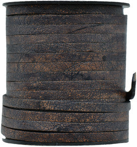 5.0mm X 2.0mm Flat Leather Cords