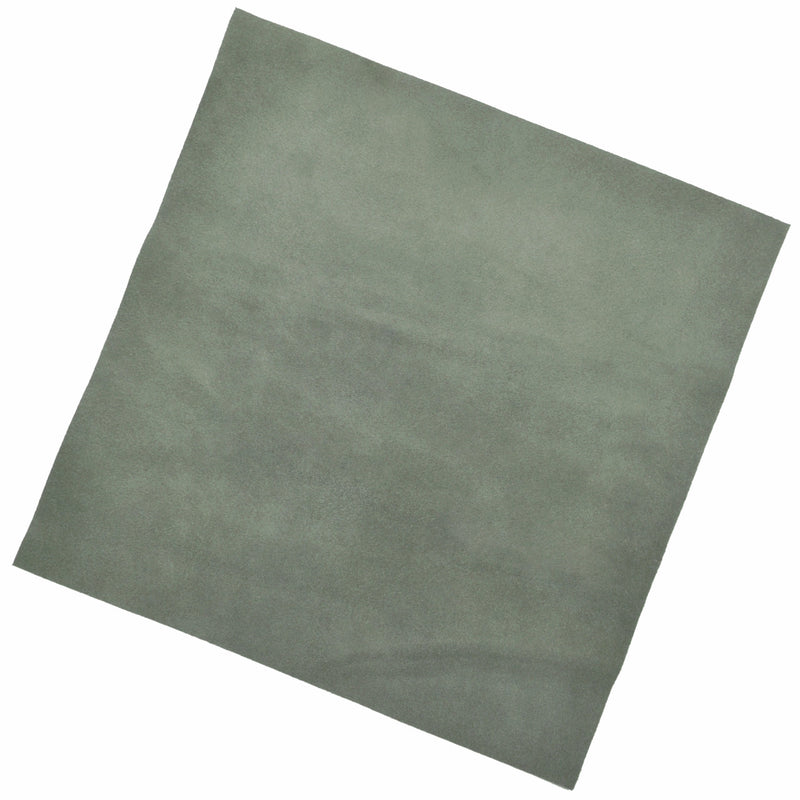 Gray Suede Leather Sheets Size 30 x 30 CM