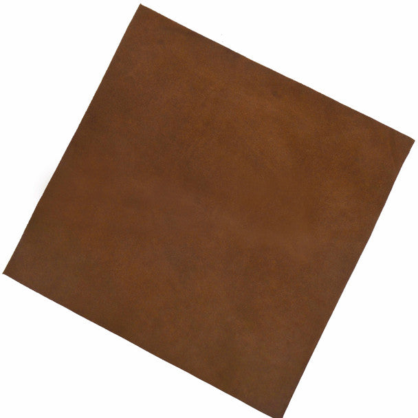 Dark Brown Suede Leather Sheets Size 30 x 30 CM