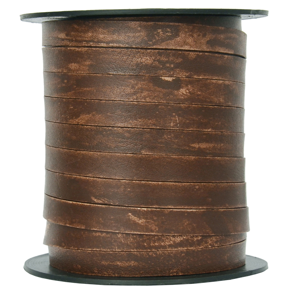 Antique Wood- Flat Leather Cord 10mm*1mm