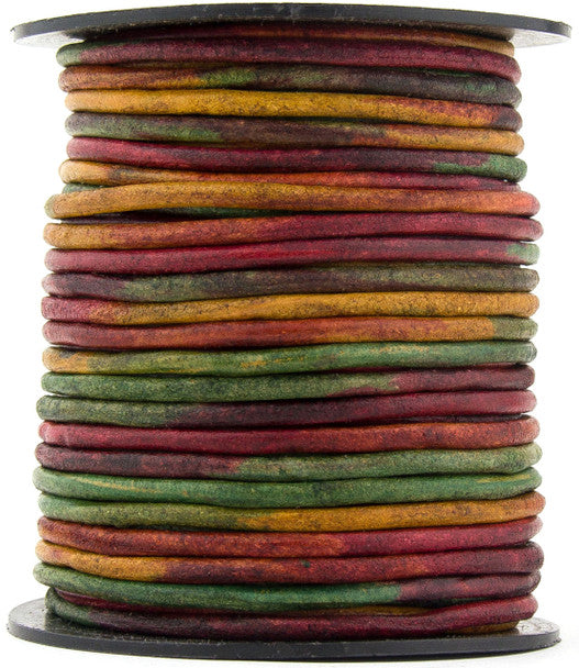 Kinte Gypsy Natural Round Leather Cord 3mm