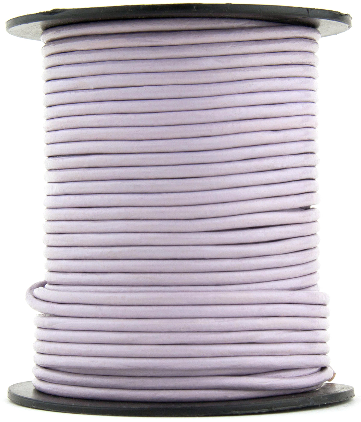 Lavender Round Leather Cord 1mm