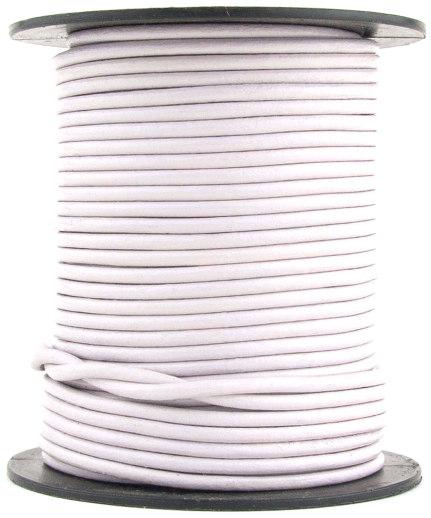 Lilac Forest Round Leather Cord 2mm