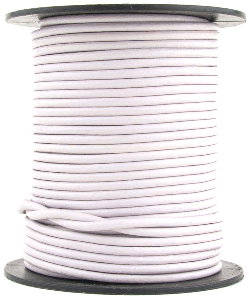 Lilac Forest Round Leather Cord 2mm