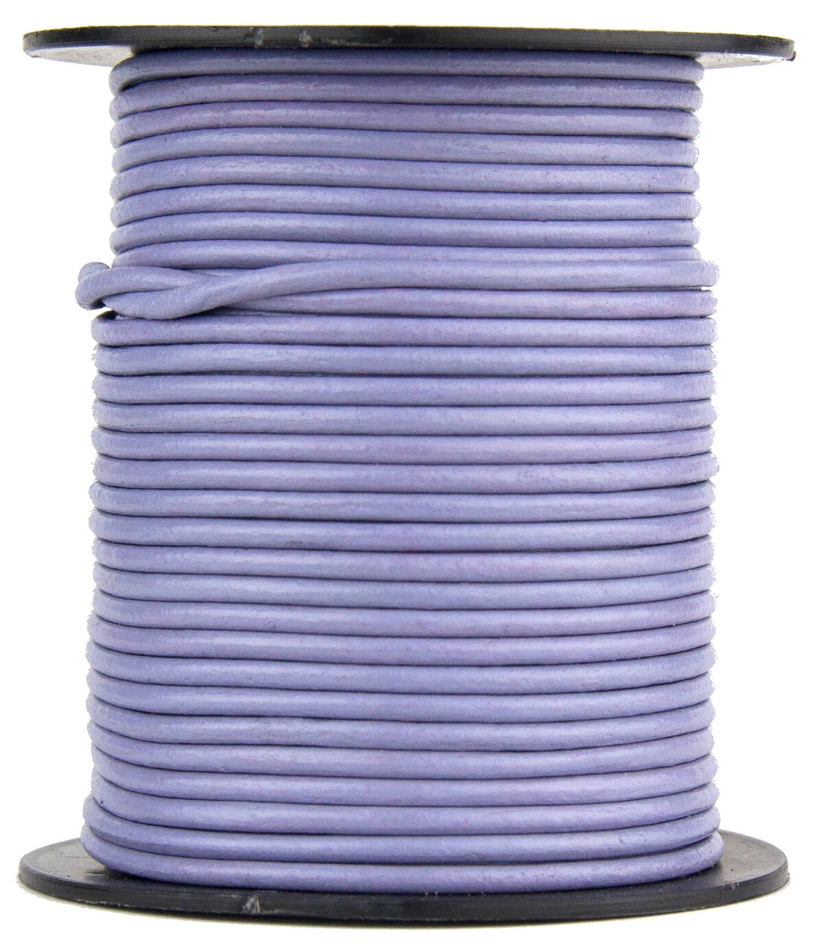 Light Purple Round Leather Cord 1.5mm
