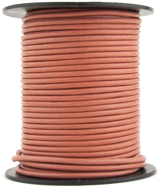 Terracota Round Leather Cord 2mm